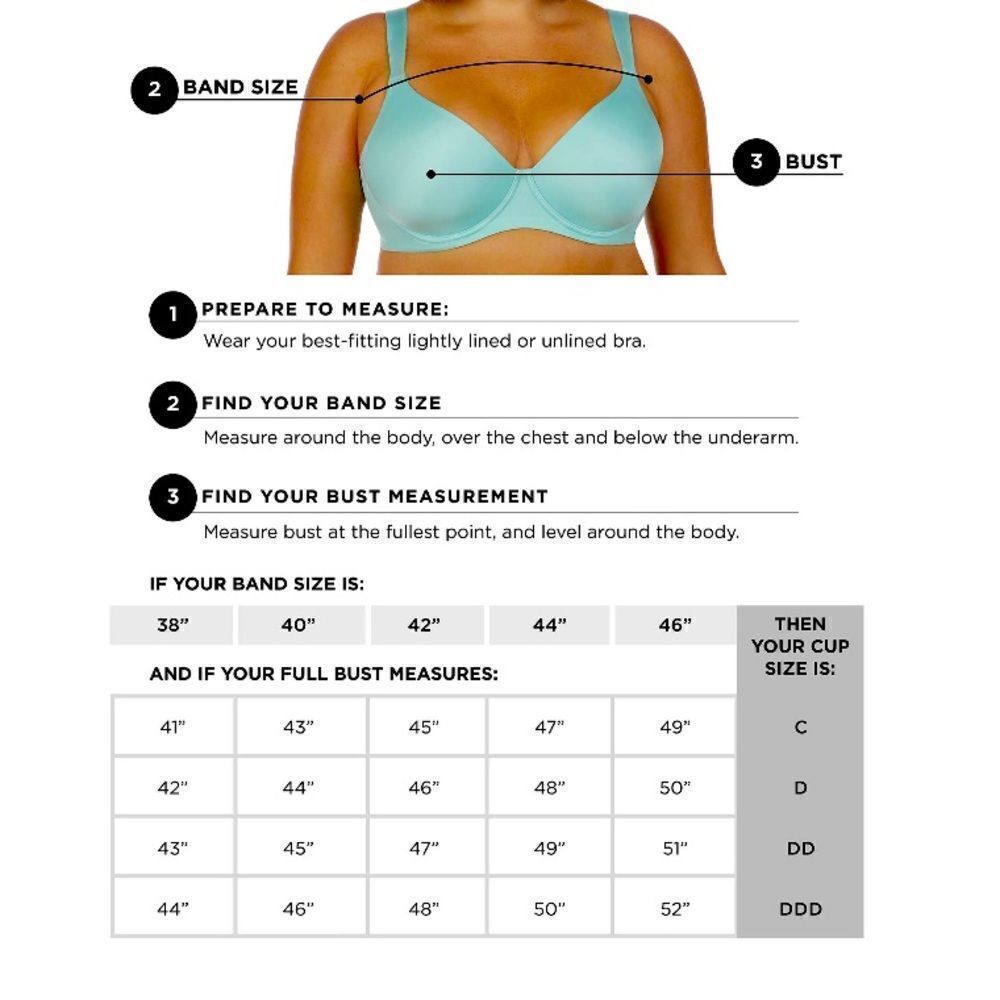 44DDD Full Coverage Bra - Picture 6 of 6